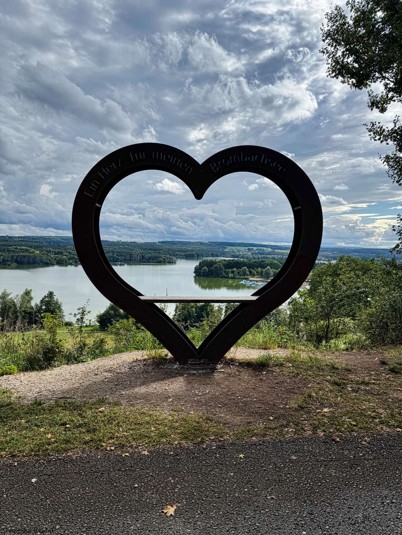 Ein Herz für meinen Brombachsee